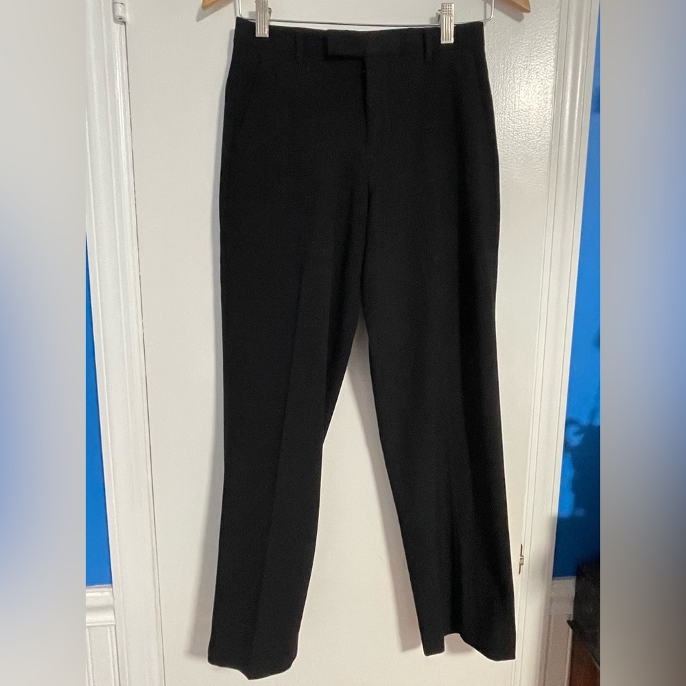 Boys Calvin Klein size 18R black dress pants